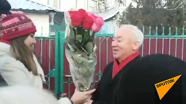 Как Сейтказы Матаева встретили на свободе