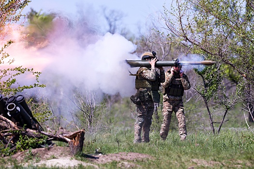 Российские военные освободили село Лысовка под Красноармейском в ДНР