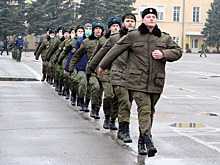В Новочеркасске казаки приступили к тренировкам к параду Победы