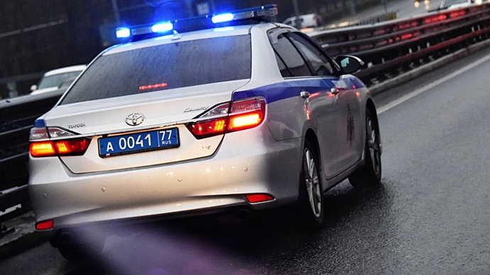 Полицейские пострадали в ДТП в Москве
