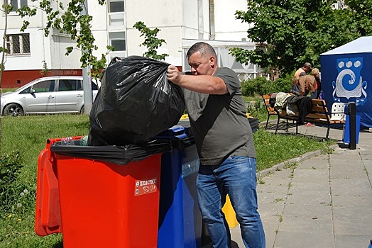 В Кожухово состоялась акция по раздельному сбору отходов