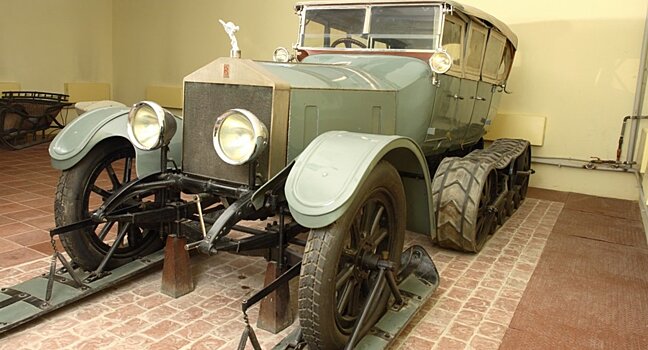 Автомобиль-сани «Packard» Николая II