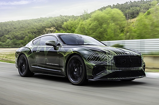 Новый Bentley Continental GT: первые фотографии