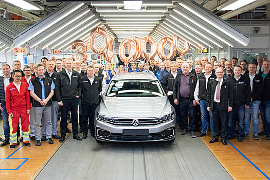 Volkswagen выпустил 30-миллионный Passat