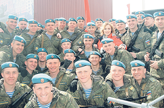 Наталия Москвина: «В нашей армии служат настоящие мужчины!»