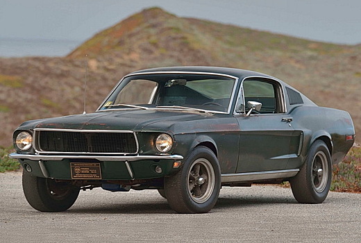 Ford Mustang из «лучшей автомобильной погони в истории кино» продадут на аукционе