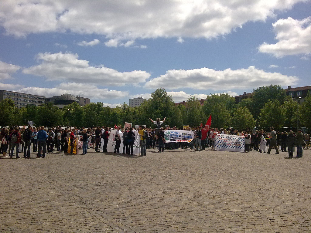 Площадь Бассинплац, Потсдам, Германия