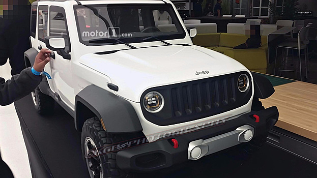 Частично раскрыт дизайн нового Jeep Wrangler