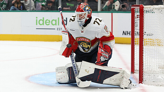 «Флорида» победила «Даллас» в матче НХЛ, Бобровский сделал третий шатаут в сезоне
