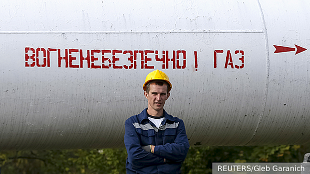 "Газпром" подает газ для Европы через Украину в объеме 42,4 млн куб. м