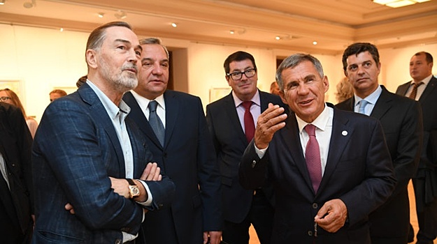 Художник Никас Сафронов намерен написать портрет Рустама Минниханова