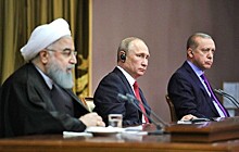 Путин, Роухани и Эрдоган обсудили послевоенное устройство Сирии