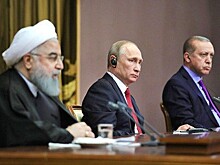 Путин, Роухани и Эрдоган обсудили послевоенное устройство Сирии
