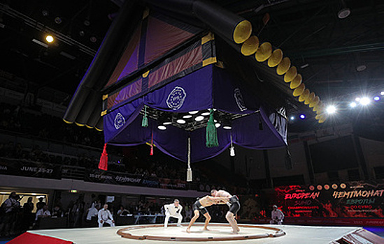 В Казани открылся чемпионат Европы по сумо