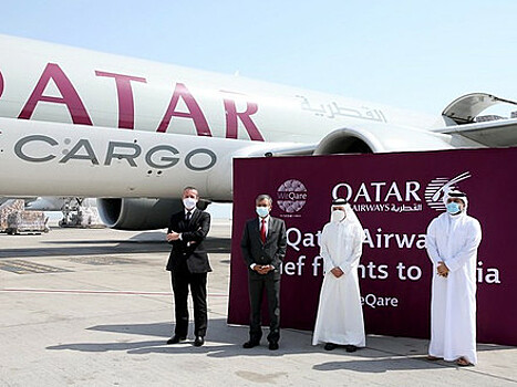 Qatar Airways бесплатно доставит медицинские грузы в Индию