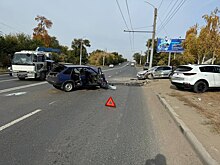 В Волгоградской области в ночном ДТП пострадал 15-летний водитель без прав
