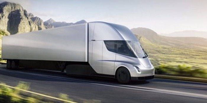 Беспилотная фура Tesla разгоняется от 0 до 100 км/ч за 5 секунд