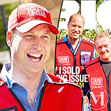 В честь своего 40-летия принц Уильям стал героем спецвыпуска социального журнала The Big Issue