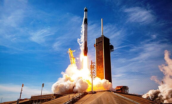 Стало известно, какой груз вывела на орбиту ракета Маска