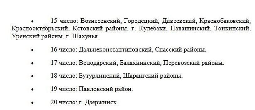 Озвученые новые даты выдачи пенсии в Нижегородской области