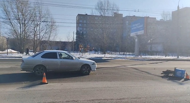 Курьер на электровелосипеде пострадал в ДТП в Нижнем Новгороде