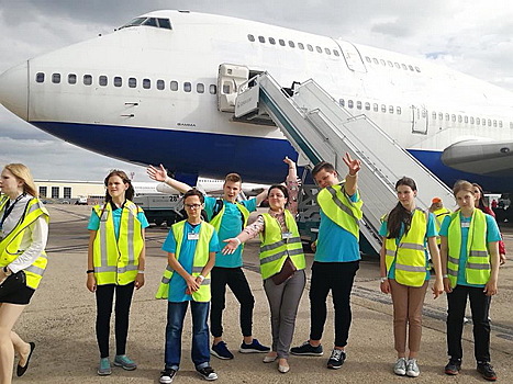 Аэропорт Домодедово посетили измайловские школьники