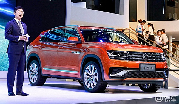 В Шэньчжэне презентовали приемлемую вариацию купе-кросса Volkswagen Teramont X