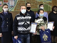 Касимовцев поблагодарили за спасение пенсионерки на пожаре