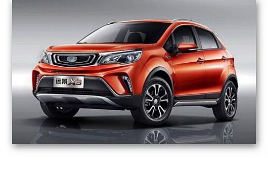 В Китае вышел в продажу новый Geely Vision X3