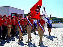 Юнармейский лагерь «Штормовой» завершил военно-спортивную смену