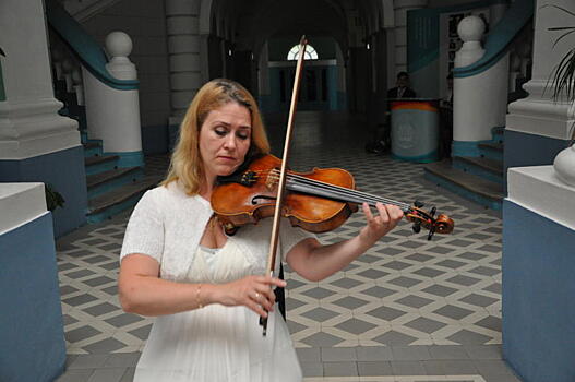 Скрипичный концерт прошел в Московской консерватории