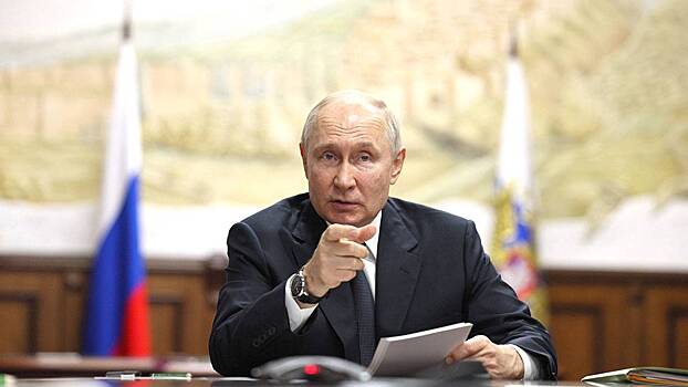 Путин отметил особый вклад "Газпрома" в технологический суверенитет РФ