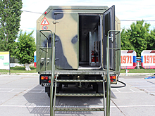 Новейшие передвижные полевые бани ППБ-32 поступили в ЦВО по гособоронзаказу