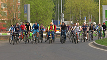 Порядка 650 человек приняли участие в велопараде в Железнодорожном