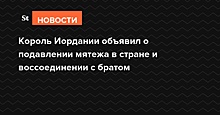 Король Иордании объявил о подавлении мятежа в стране и воссоединении с братом