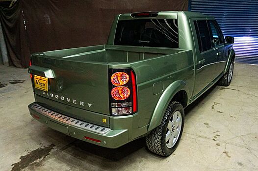Land Rover Discovery 2006 года превратили в пикап — единственный в своем роде