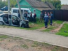 В Тоцком районе столкнулись два автомобиля