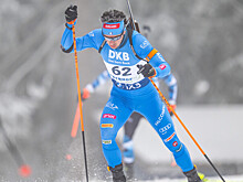 Итальянский биатлонист Джакомел выиграл гонку преследования на этапе Кубка мира в Оберхофе и возглавил общий зачет