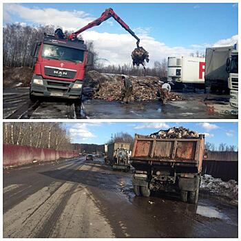 Госадмтехнадзор заставил вывезти 250 кубометров отходов в Ленинском районе