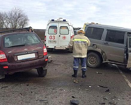 В ДТП в Гулькевичском районе пострадали 4 человека