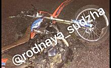 В Курской области в аварии пострадали водитель мопеда (16 лет) и пассажир (19 лет)