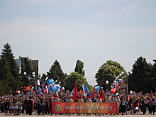 «Бессмертный полк» прошёл по главной выселковской улице (фото)