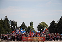 «Бессмертный полк» прошёл по главной выселковской улице (фото)