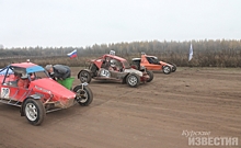 В Курске прошел пятый этап чемпионата по автокроссу