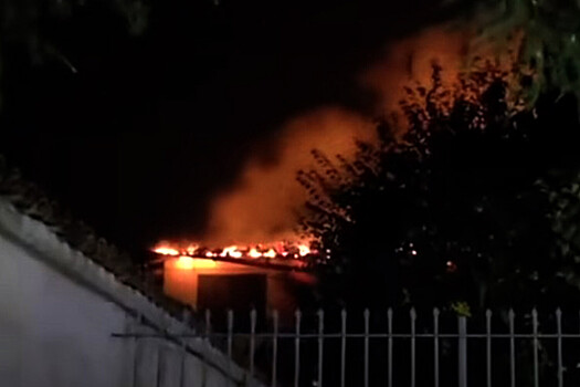 В Италии сгорел средневековый монастырь