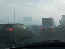 Массовое ДТП из-за тумана произошло в Перми