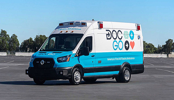 В США появился электрический автомобиль скорой помощи на базе Ford E-Transit