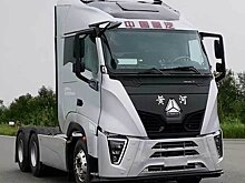 Грузовик из Китая с самым мощным газовым мотором