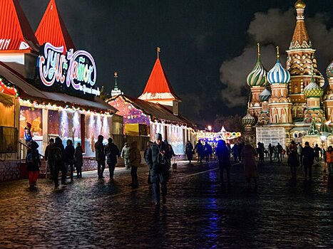 ГУМ-каток и ГУМ-ярмарка откроются на Красной площади 29 ноября