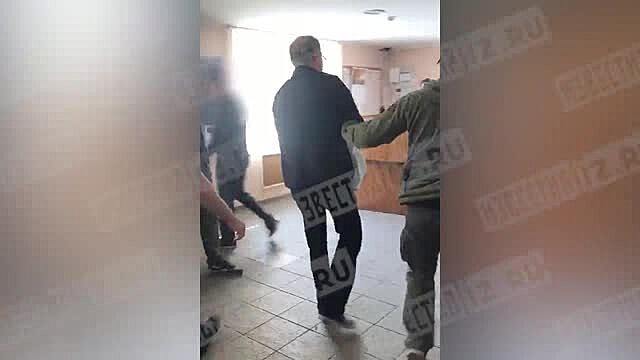 Появилось видео задержания замглавы ФСИН
